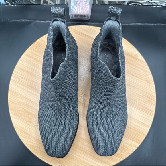 Vivaia Ryan Pro Square Toe Bootie Womens 6 36.5 EU Grey Water Repellant Ankle - Picture 10 of 13